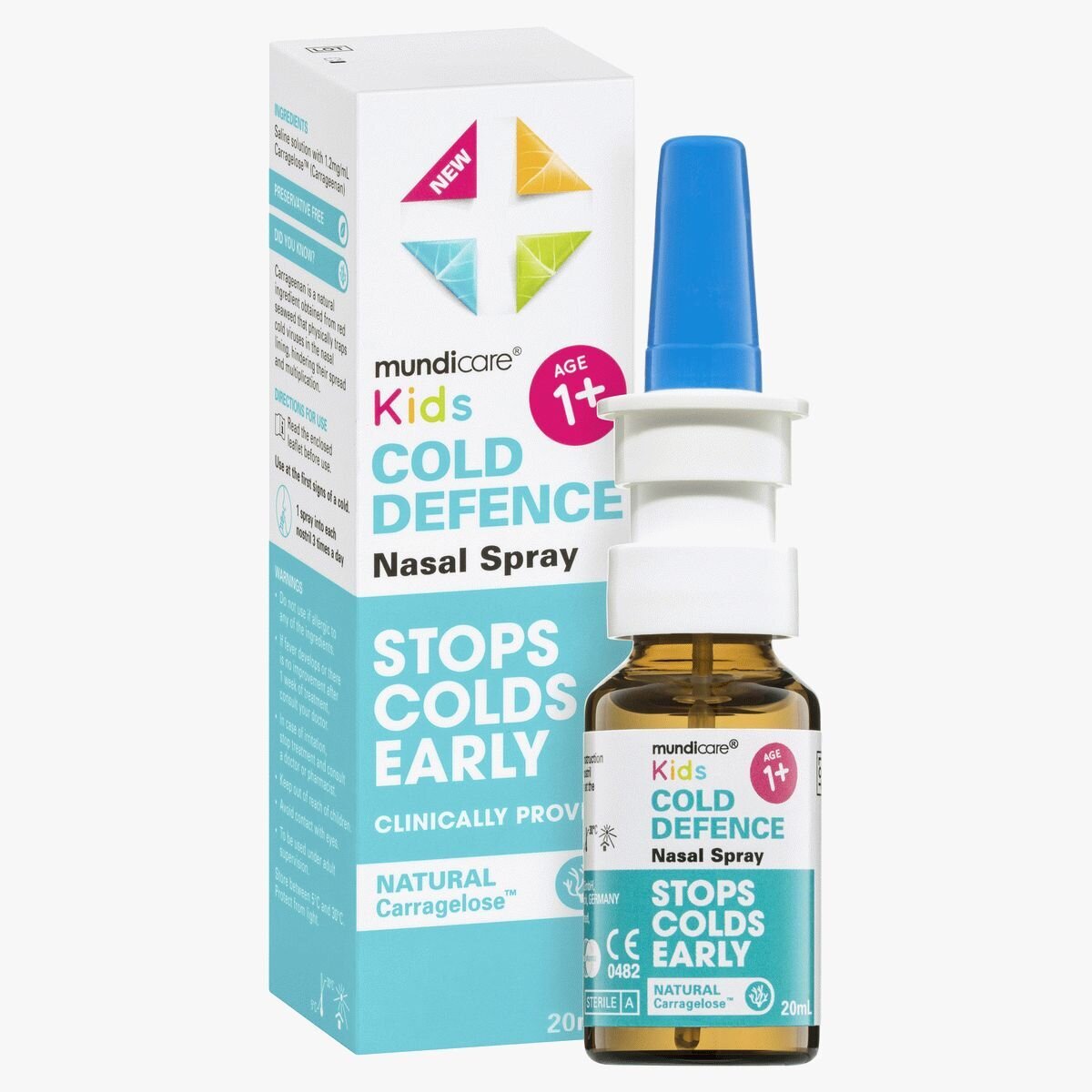 MUNDICARE KIDS COLD NASAL SPRAY 20ML DEFENCE 20MG/ML Medicines