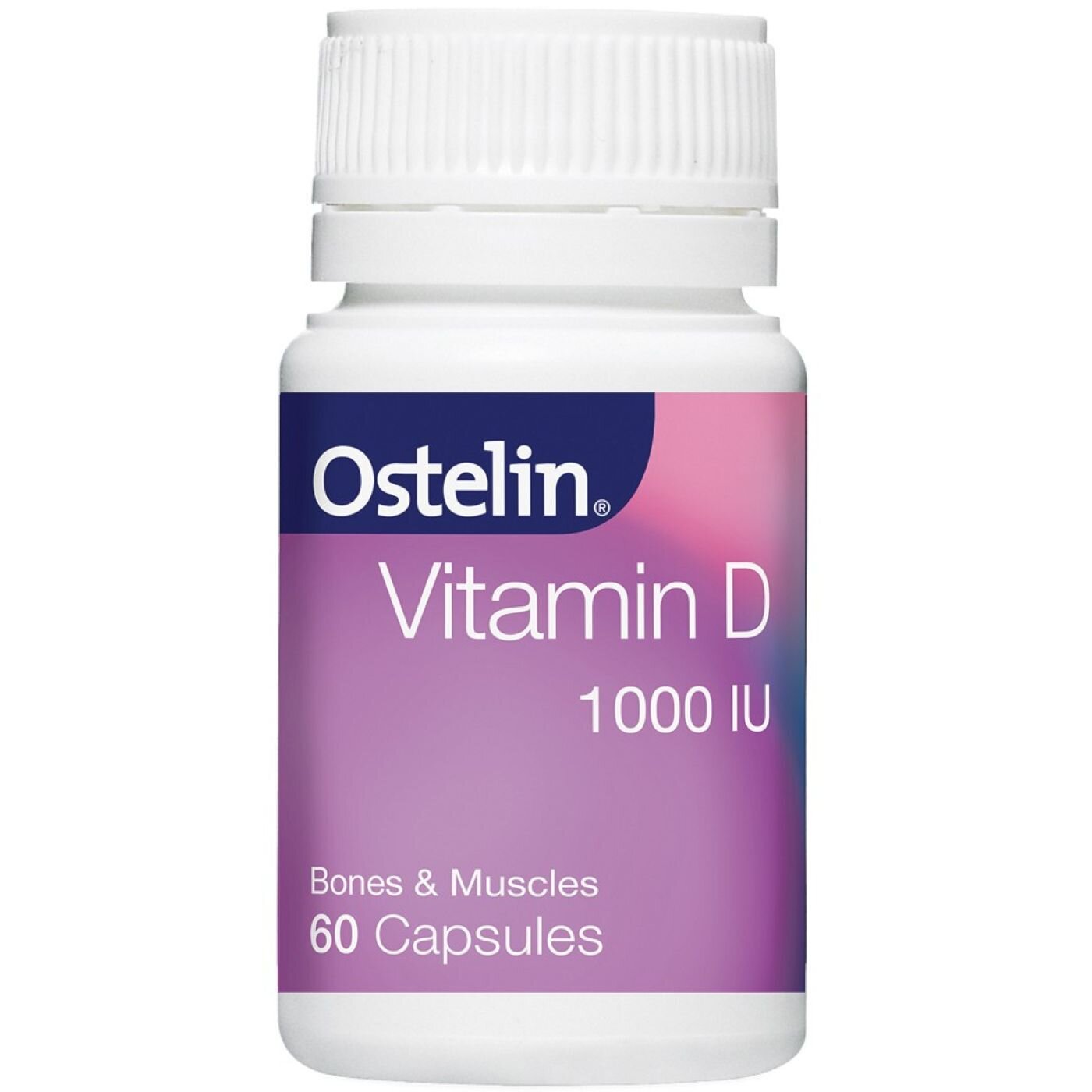OSTELIN VIT D CAP 60 VITAMIN 1000IU CAPSULES CAPLET 25MCG D3 GEL CAPS Healthy Life Vitamins