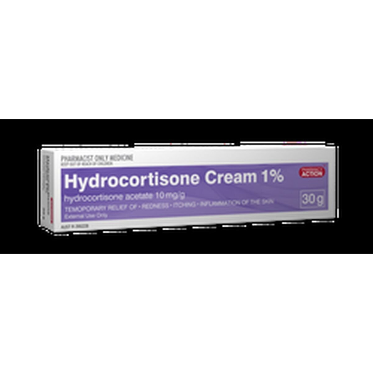PHARMACY ACTION HYDROCORTISONE CREAM 1 30G TUBE Medicines & Treatments