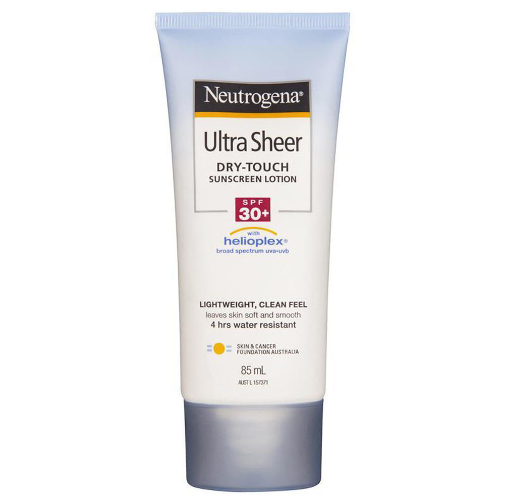 NEUTROGENA ULTRA SHEER DRY TOUCH BODY SOFT CREAM LOTION SPF 30+ 85ML