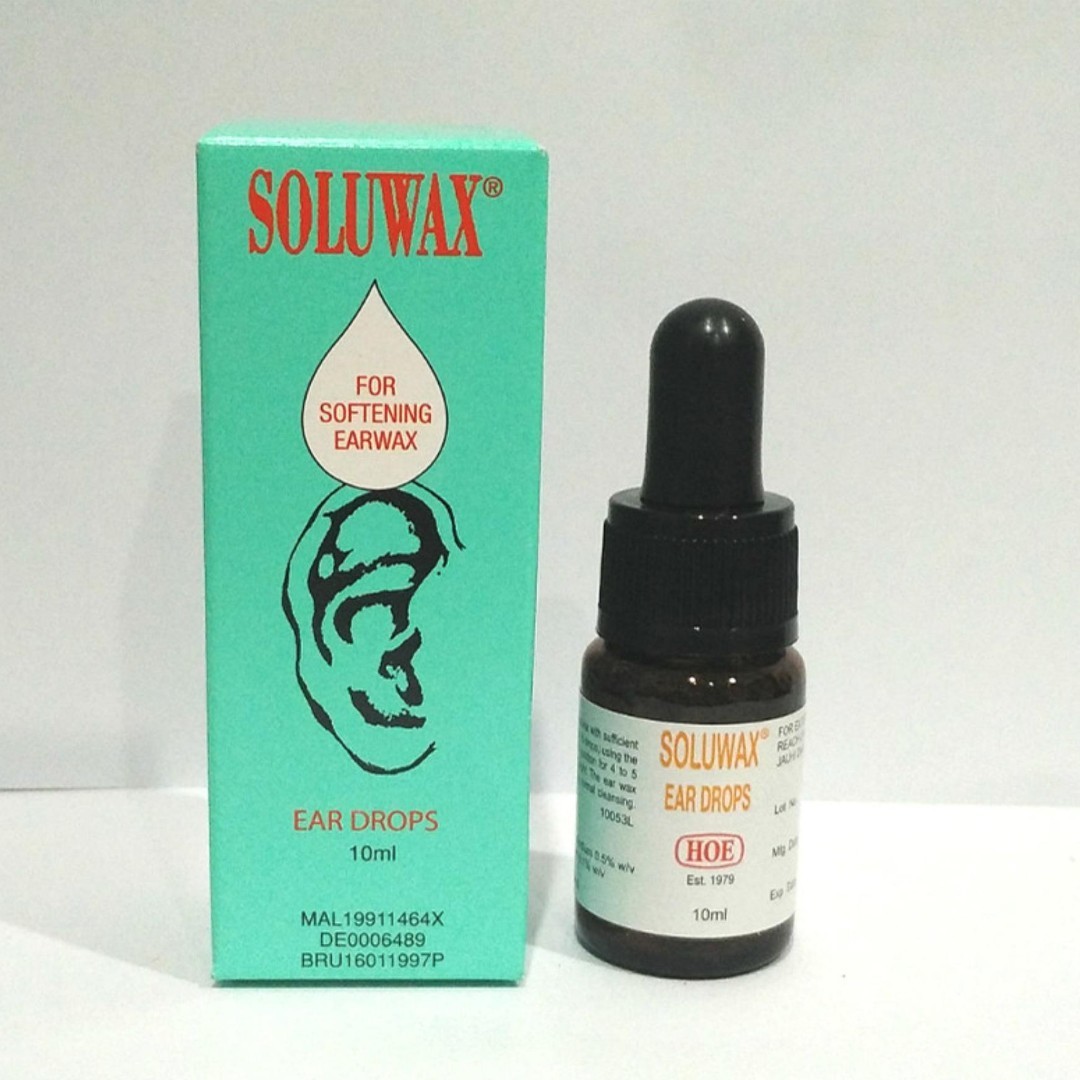 Soluwax Ear Drops (1 bottle)