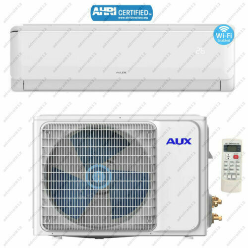 AUX 24000 BTU Mini Split Heat Pump Inverter Compressor 208/230 V 17