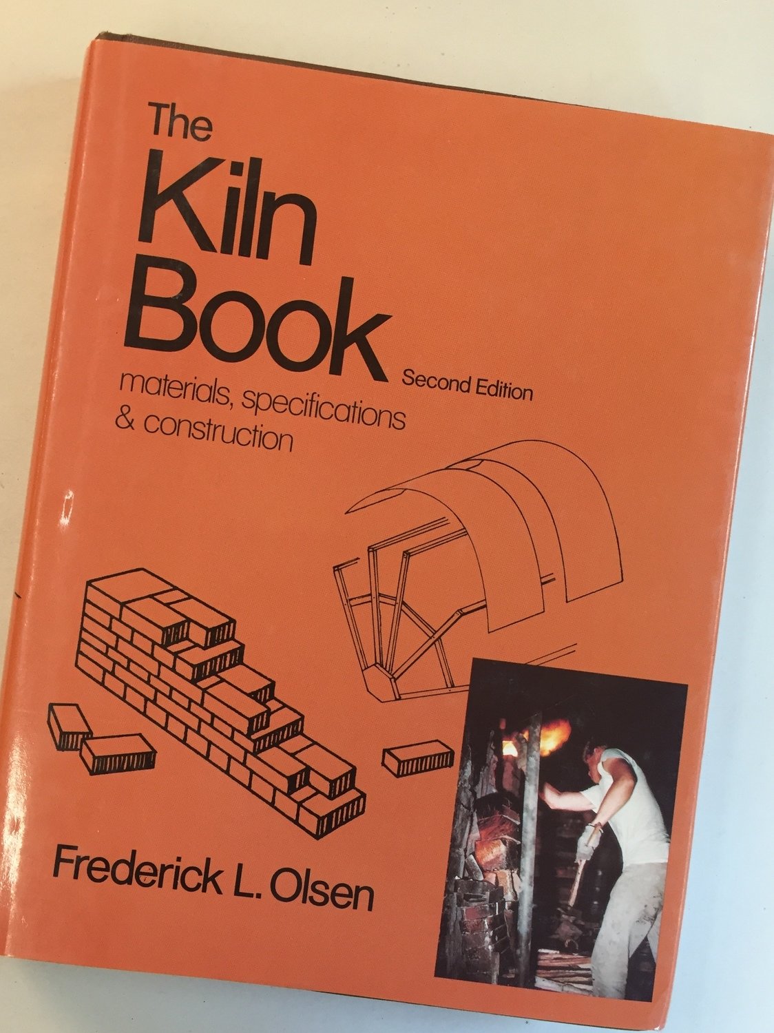 USED BOOK The Kiln Book by Frederick L. Olsen 2nd Edition HC/DP