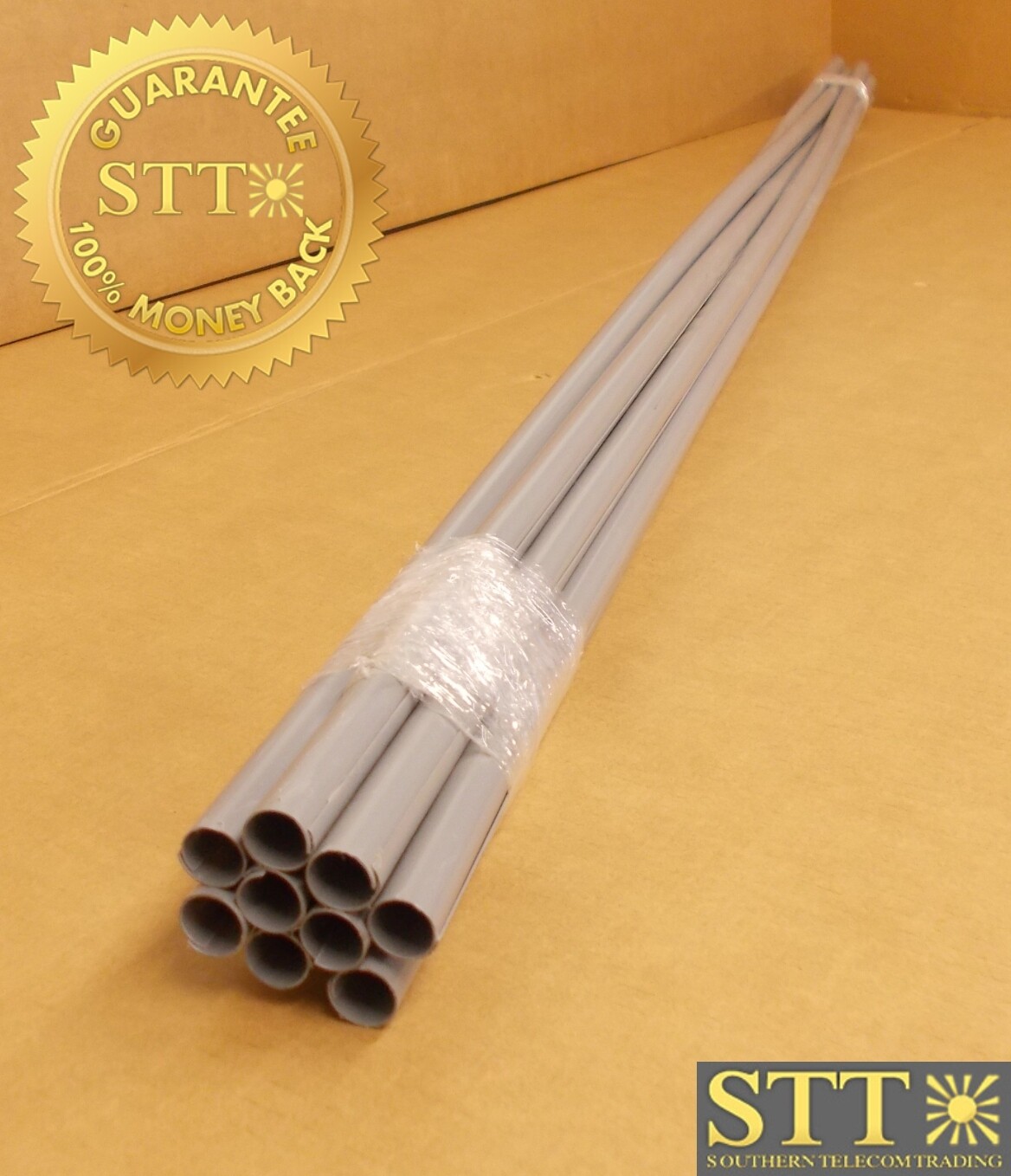 SPT6272 CENTRAL STEEL 5/8X72 SPLIT TUBE THREADED ROD PROTECTION ( LOT ...