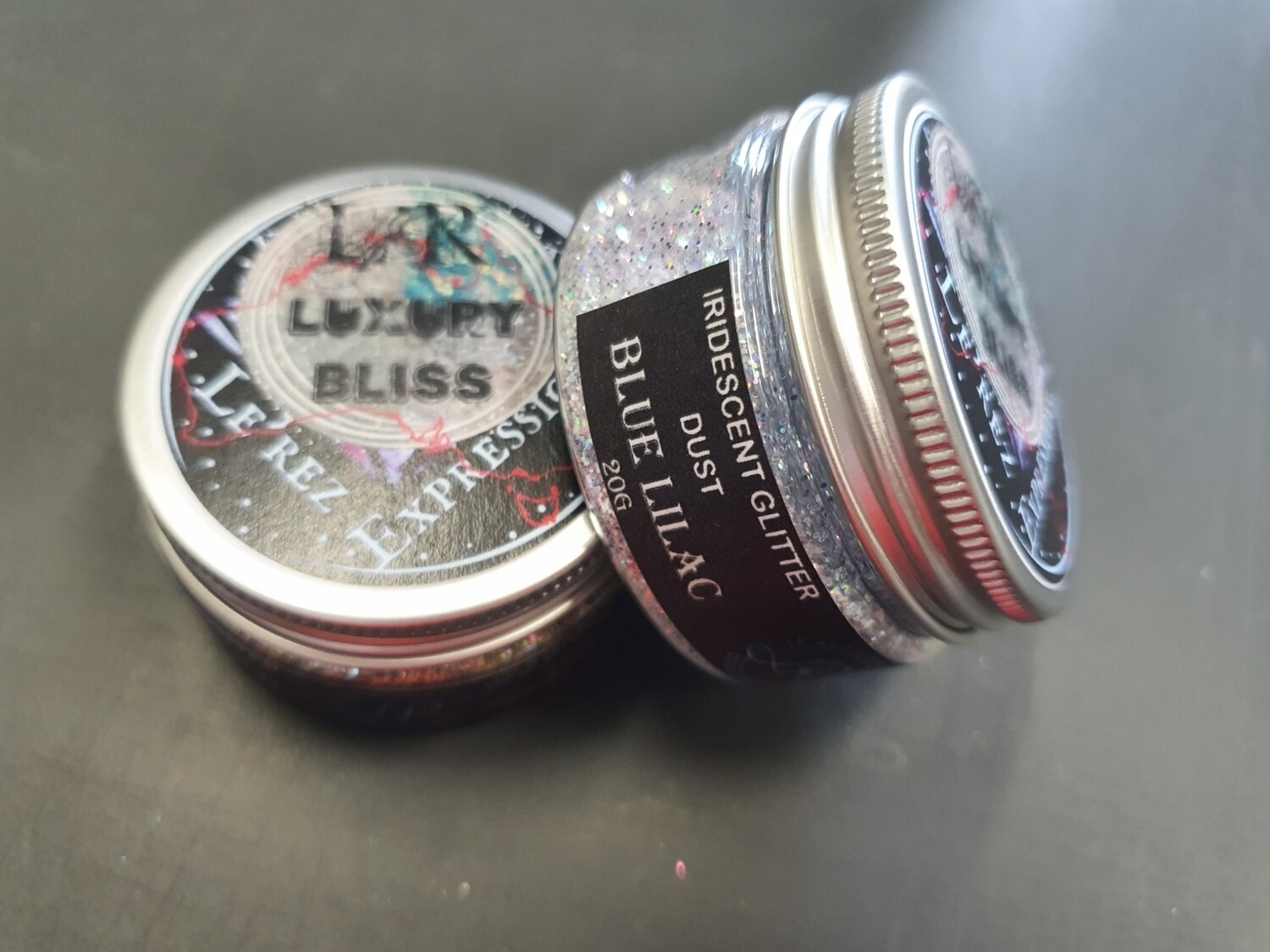 IRIDESCENT ULTRA FINE GLITTER DUST 20g BLUE LILAC