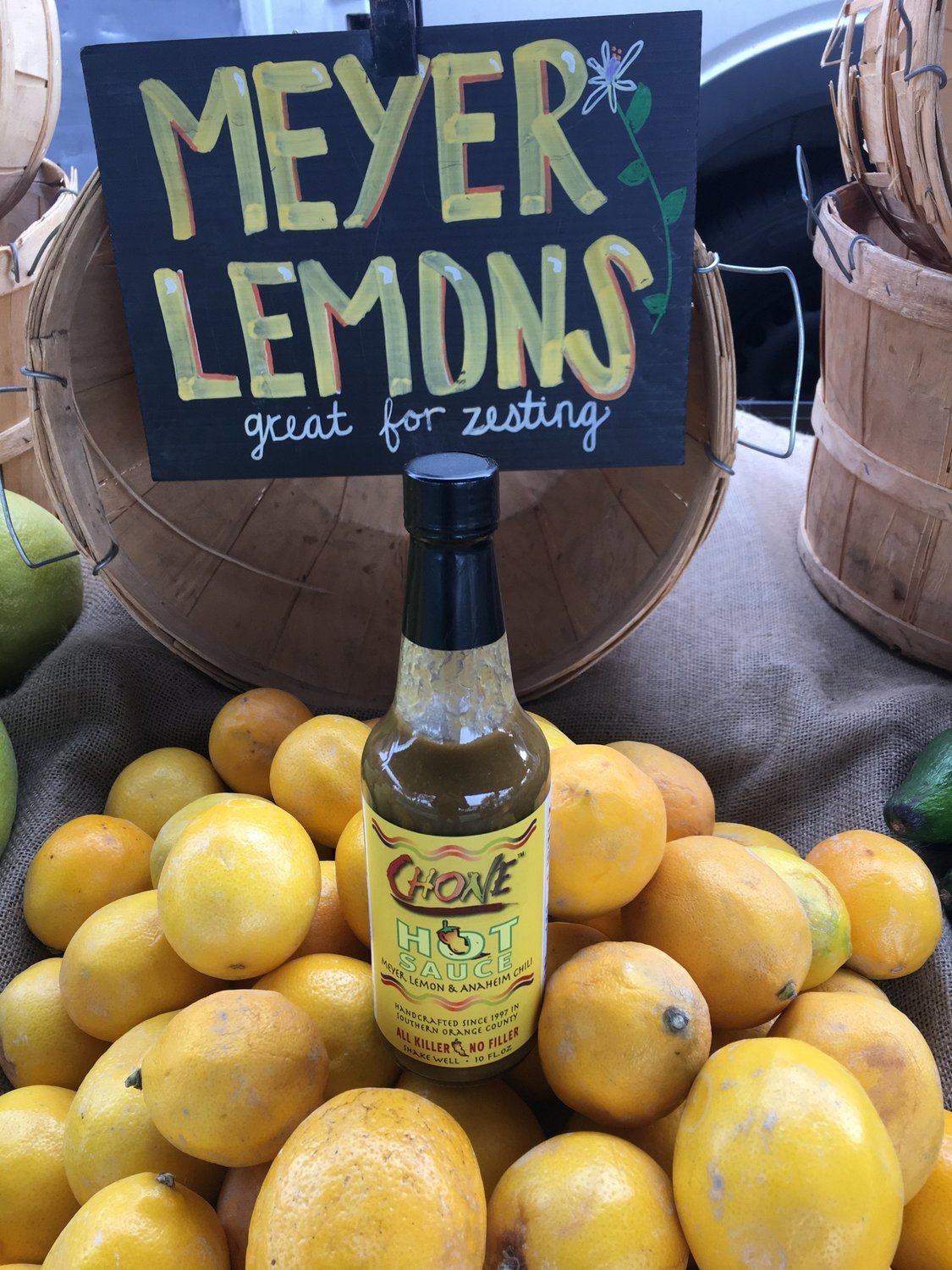 Chone Meyer Lemon & Anaheim Chili Seasonal Hot Sauce