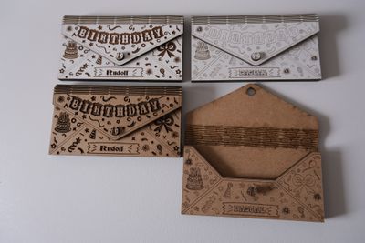 Geschenkcouvert für Geldschein
