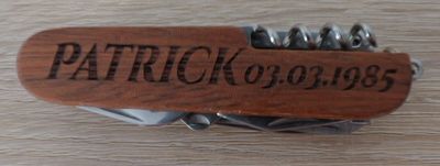 Sackmesser Personalisierbar