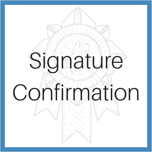 Signature Confirmation