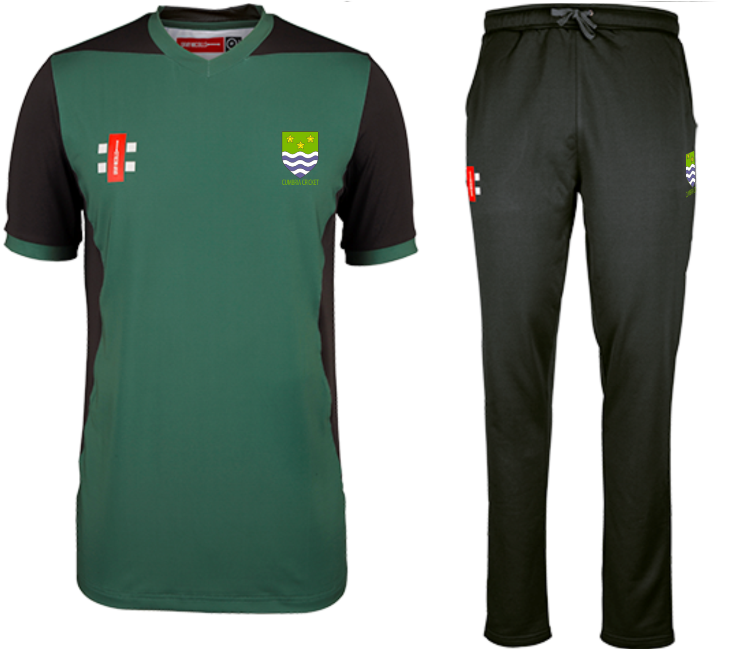 Cumbria Cricket Board County Coloured Clothing Bundle Long Sleeve