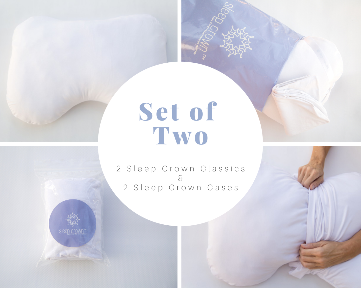 Sleep Crown Classic, Set of 2