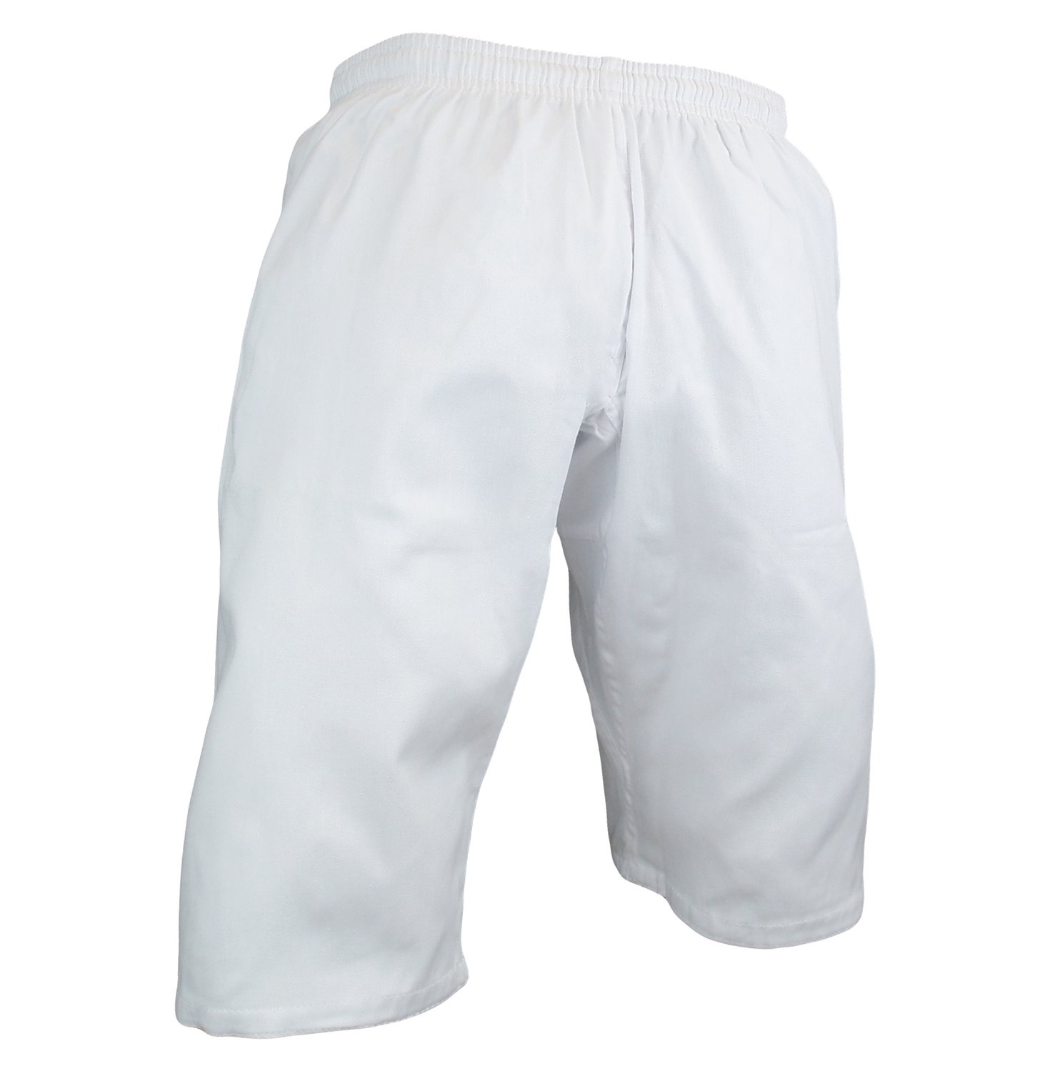Karate Uniform, Pants, Shortcut, Light W't., White