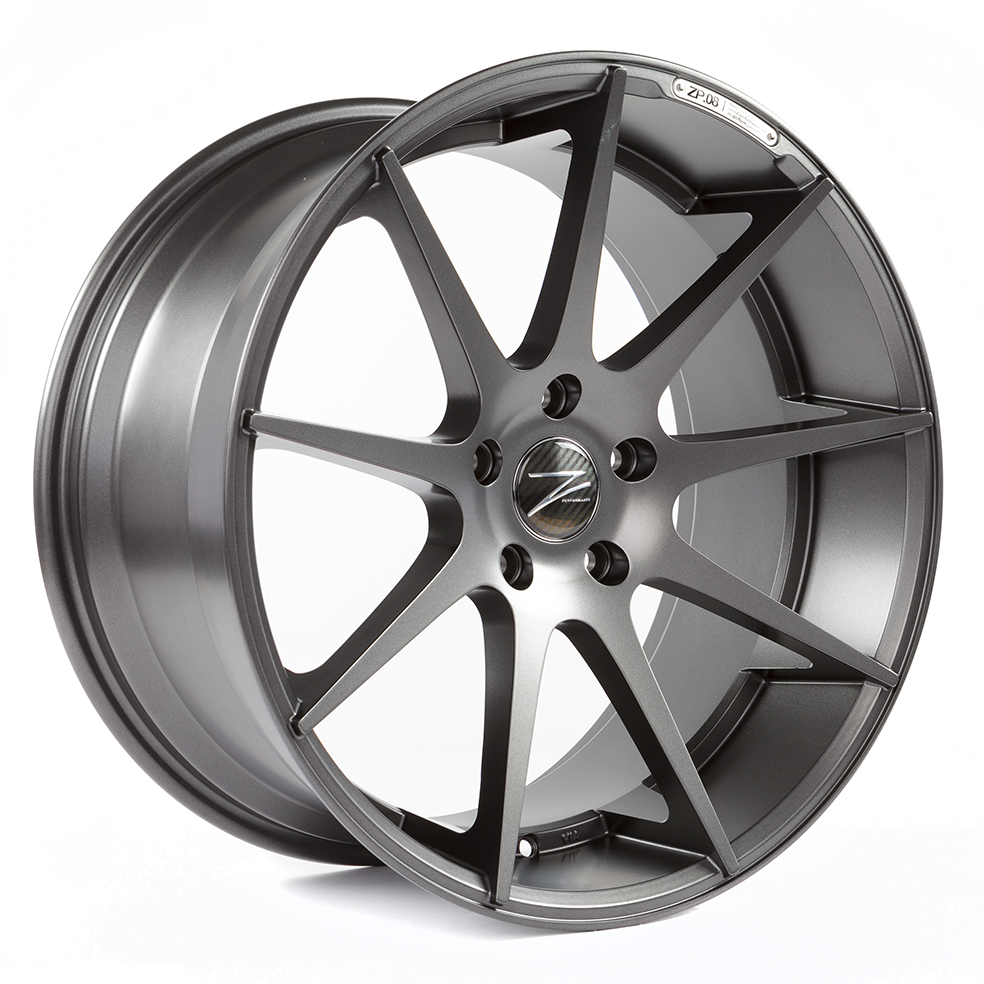 ZPerformance ZP.08 9.5x19 ET40 5x120 Matt Gunmetal