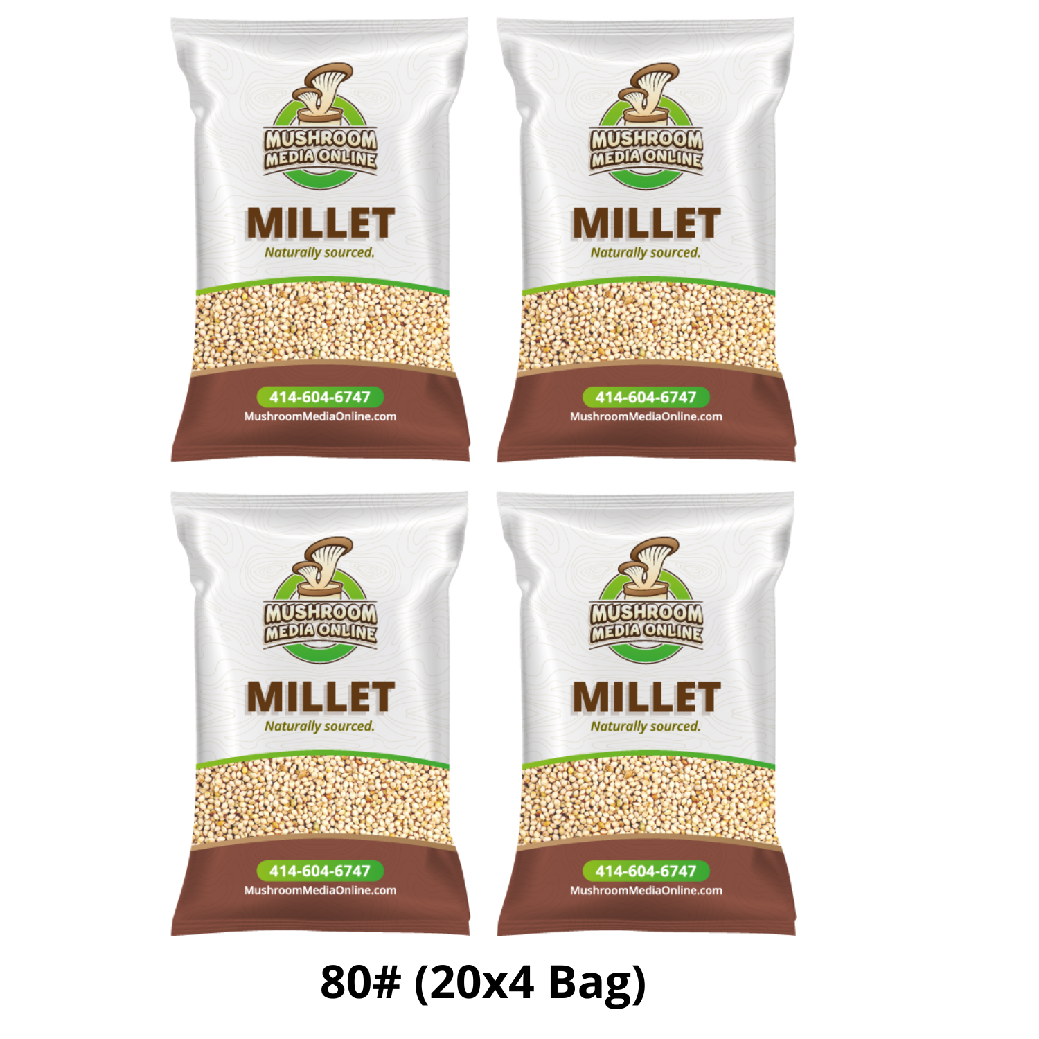 80 Proso Millet Grains