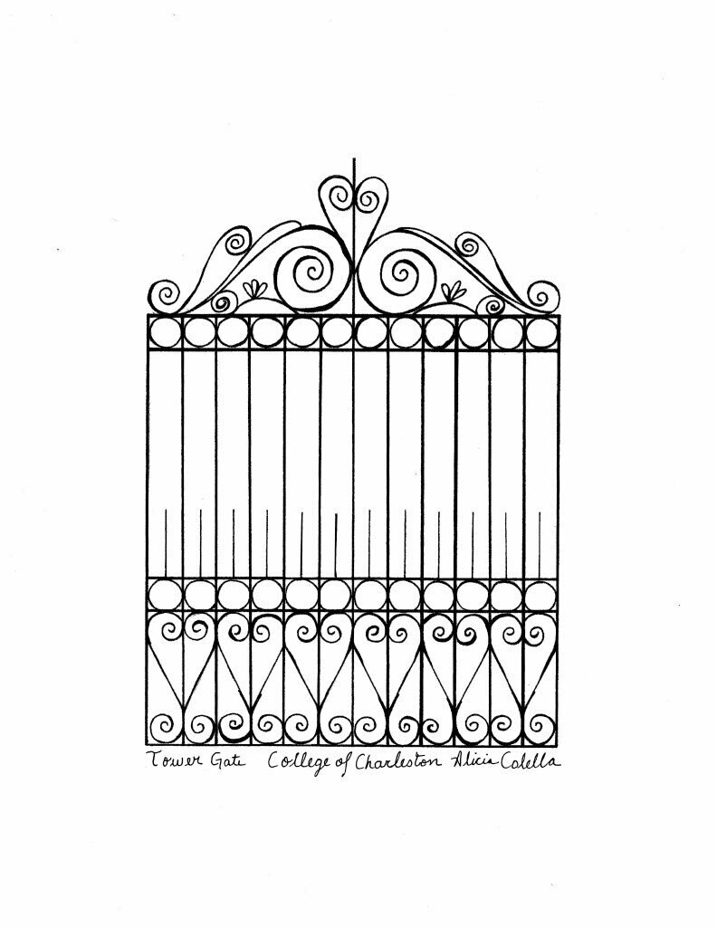 "Tower Gate College of Charleston"