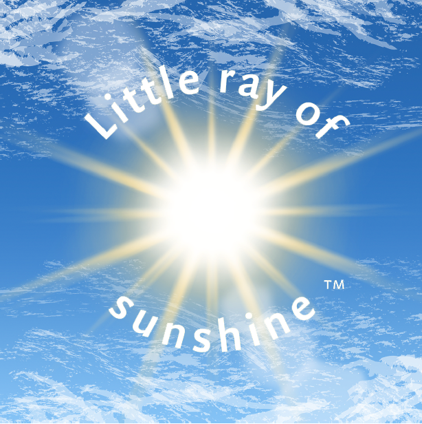 Little Ray of Sunshine Sticker (Pack of 2) Store Little Ray of Sunshine