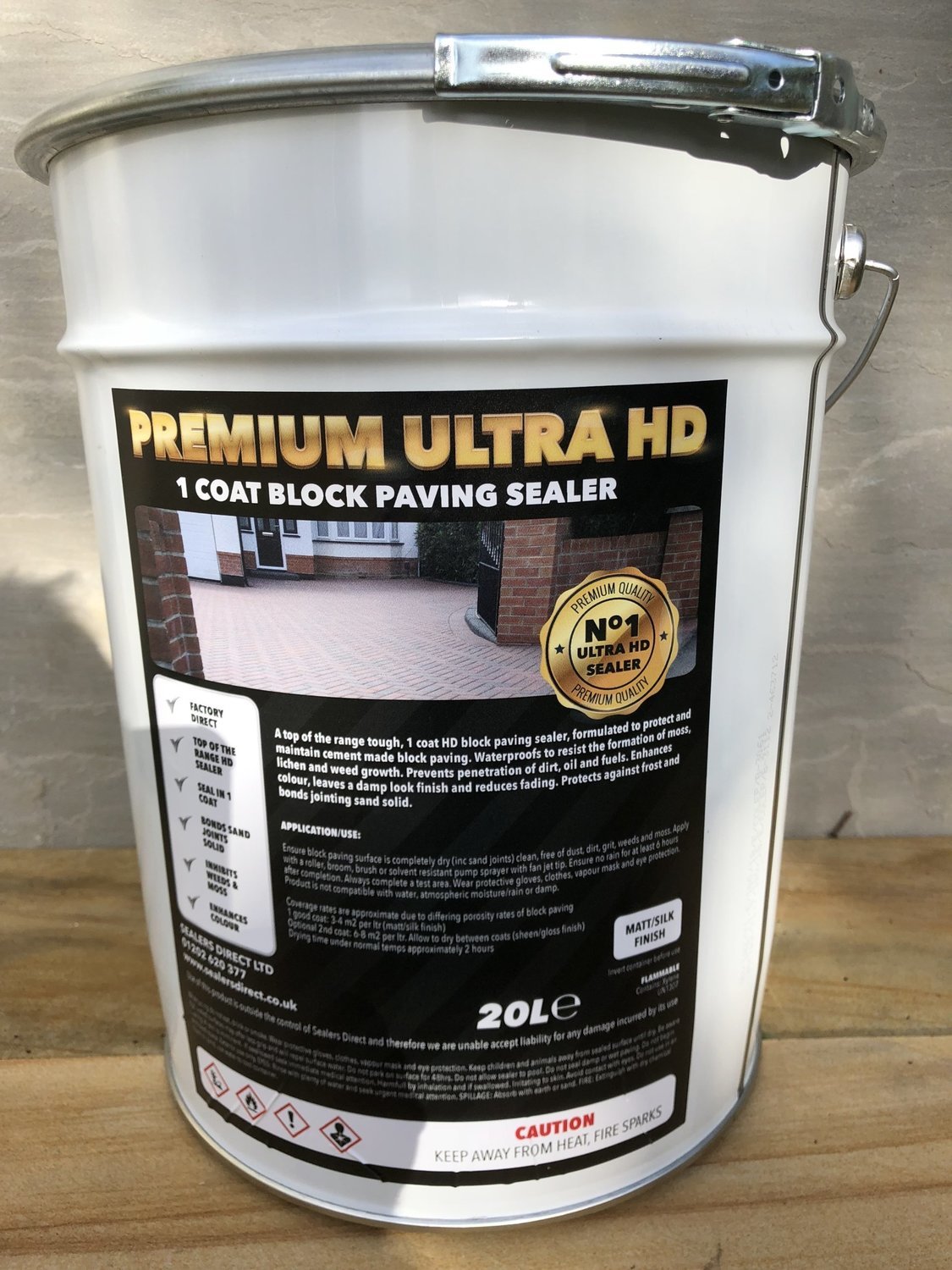 Block Paving Sealer One Coat Premium Ultra HD