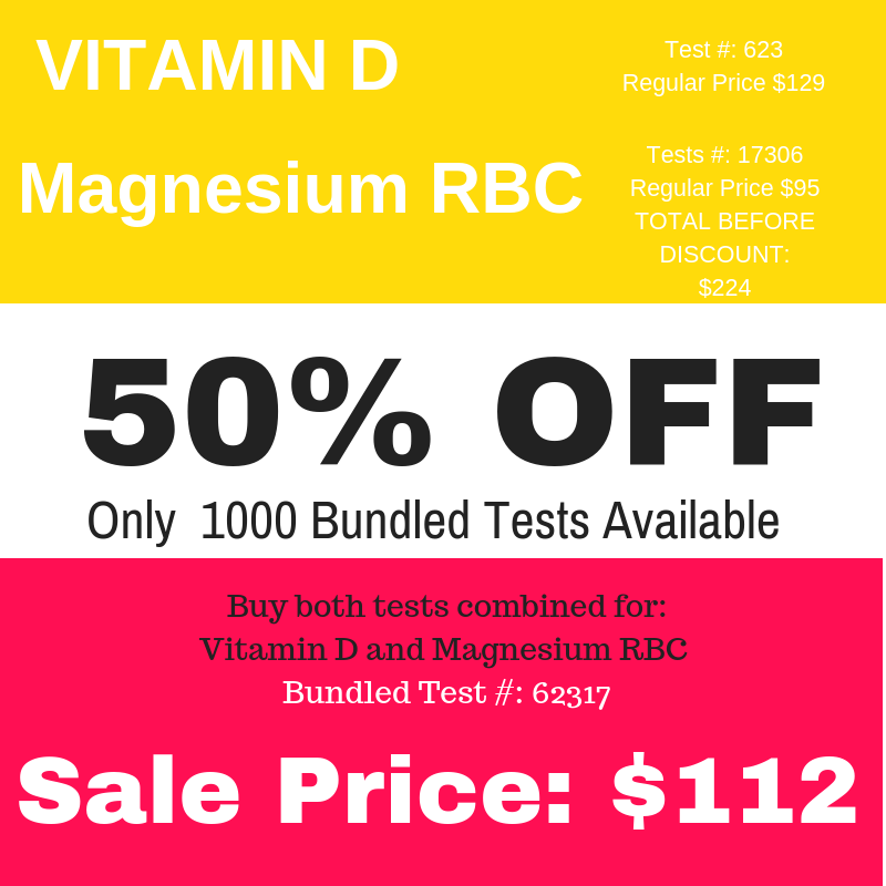 Vitamin D and Magnesium RBC Bundle