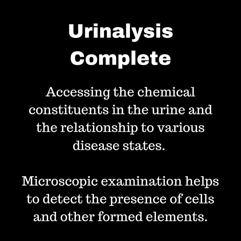 URINALYSIS, COMPLETE