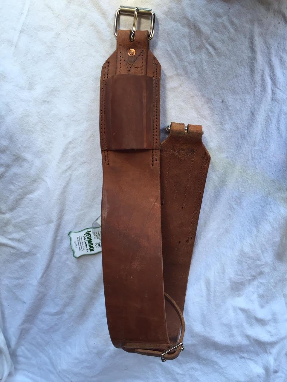 Buckaroo Leather Golden Bridle Off Side Billet