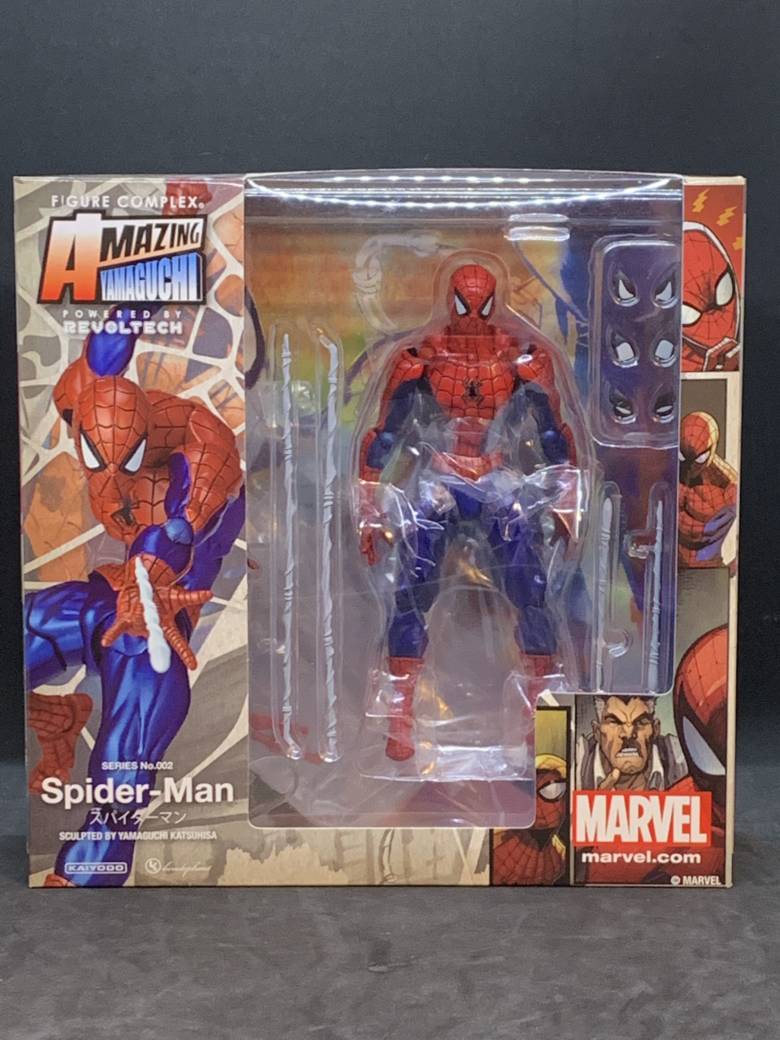 KAIYODO REVOLTECH AMAZING Yamaguchi No.002 Spiderman Spider-Man 02