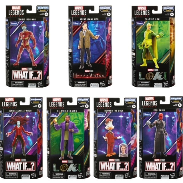 Marvel Legends 6" Disney Plus Wave 3 Set of 7 (Khonshu BAF)