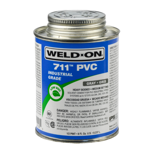 WeldOn® 711™ PVC Grey (237mL)