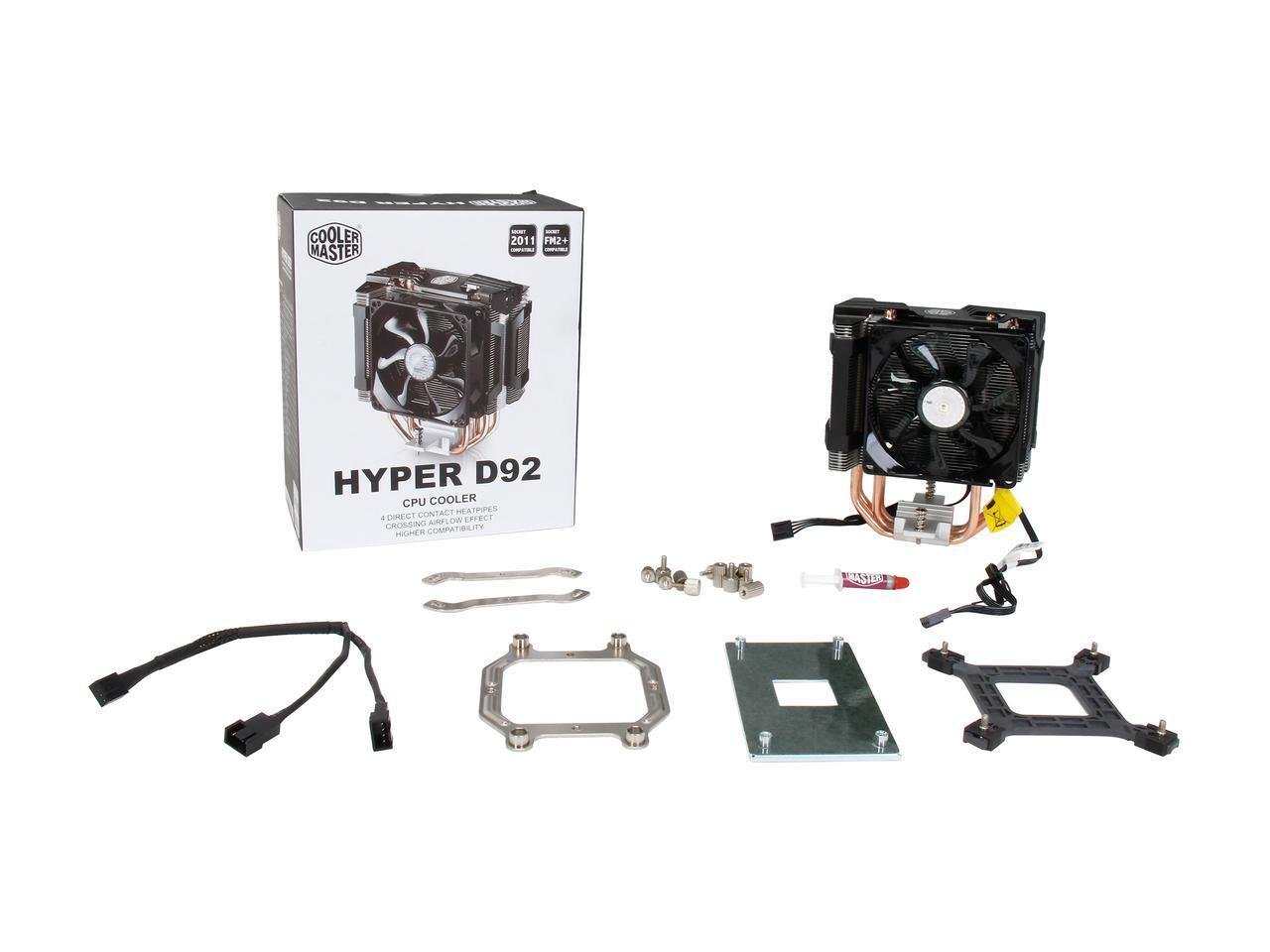 Cooler Master Hyper D92 CPU Air Cooler with Dual 92mm