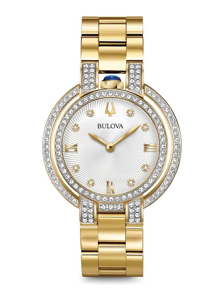 Ladies' Bulova GoldTone Rubaiyat Watch