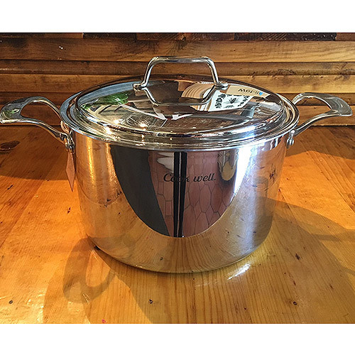 'CookWell' 8 quart Stock Pot & 10" Lid