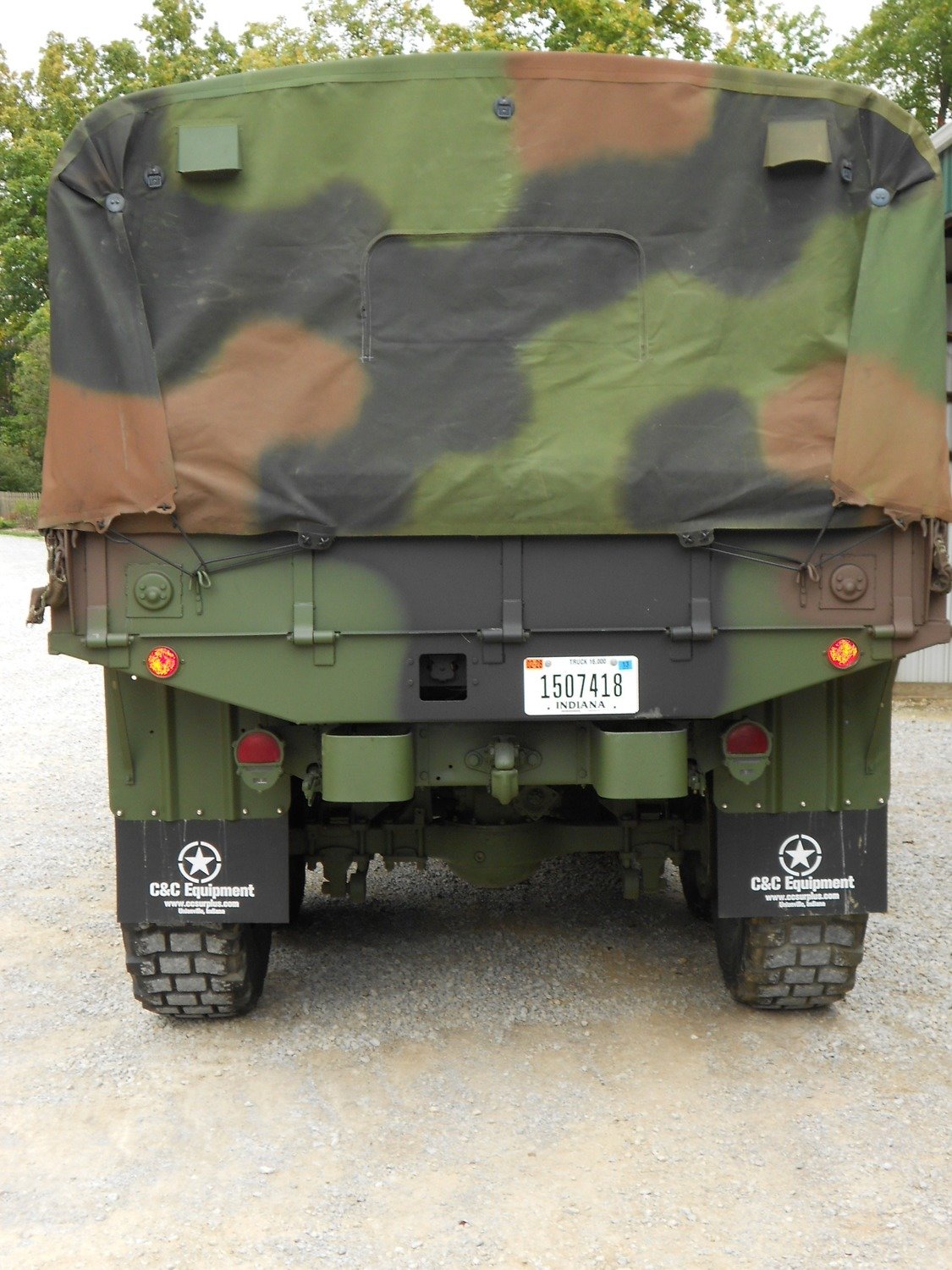 New Military spec USA made Cargo bed Camo soft top cover M813 M923 M925