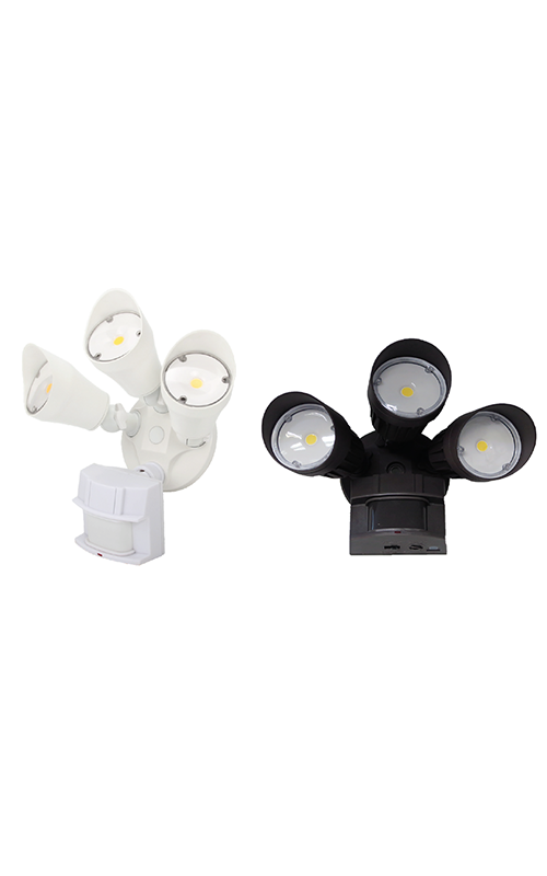 Triple Motion Security Light Series 30W