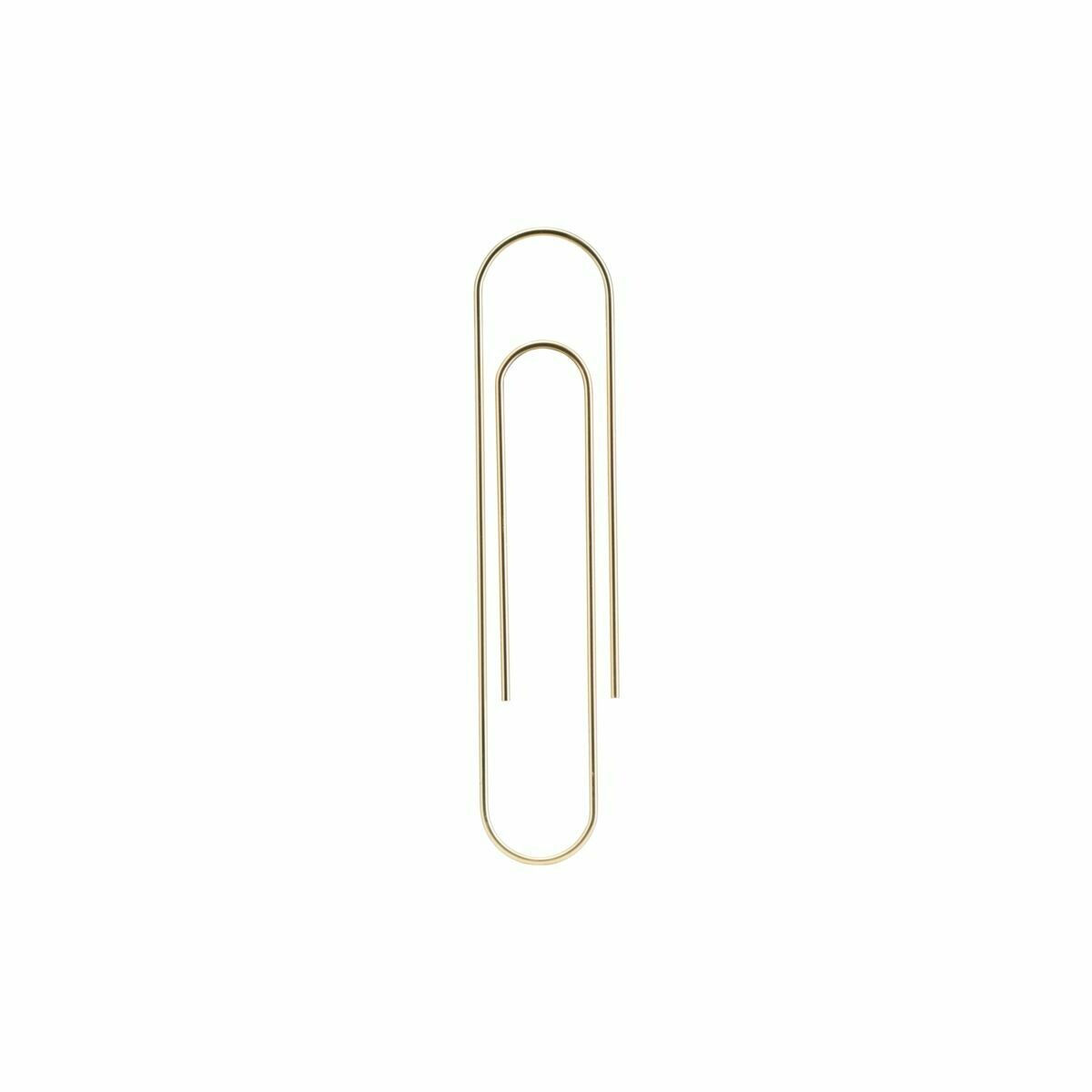 Mega Brass Paper Clip, Upside down design, York