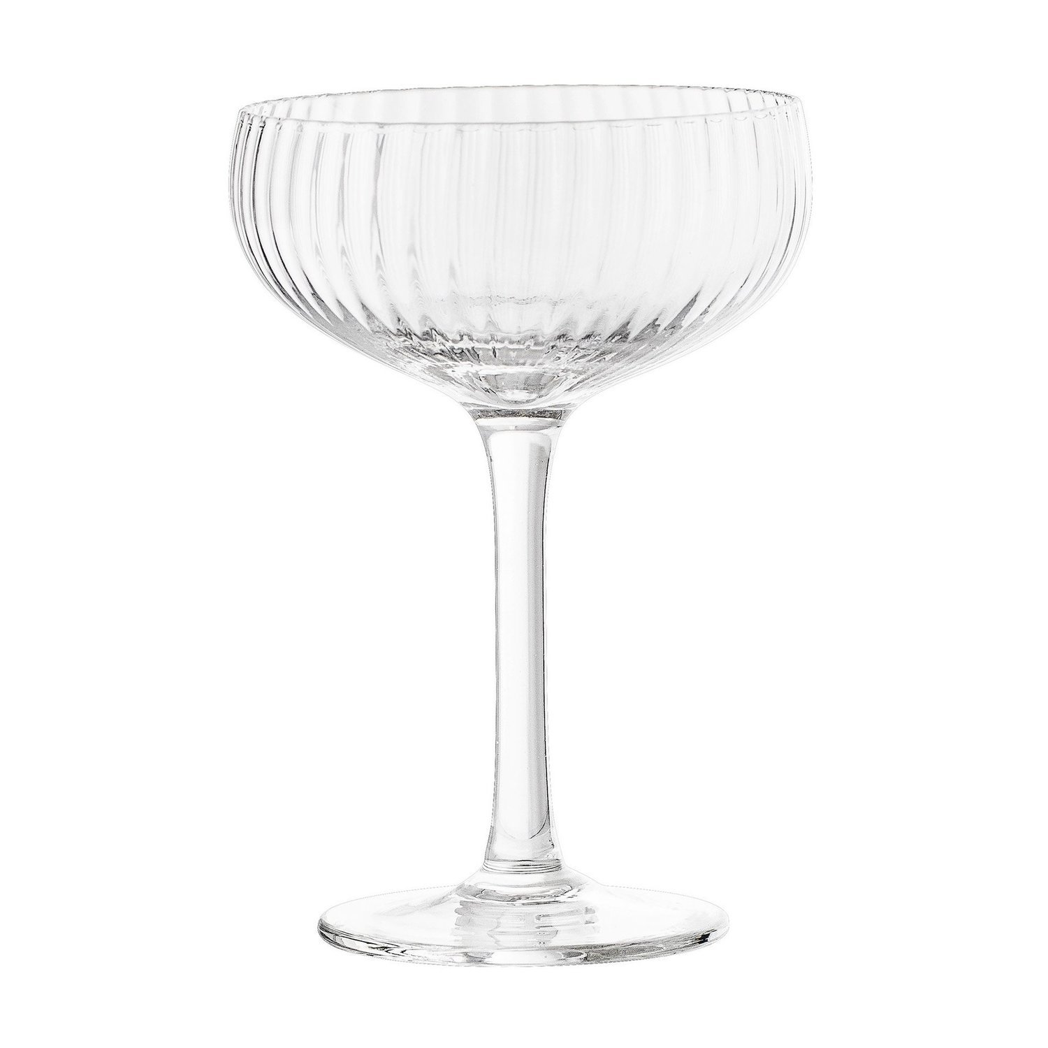 Champagne Glass Clear Coupe