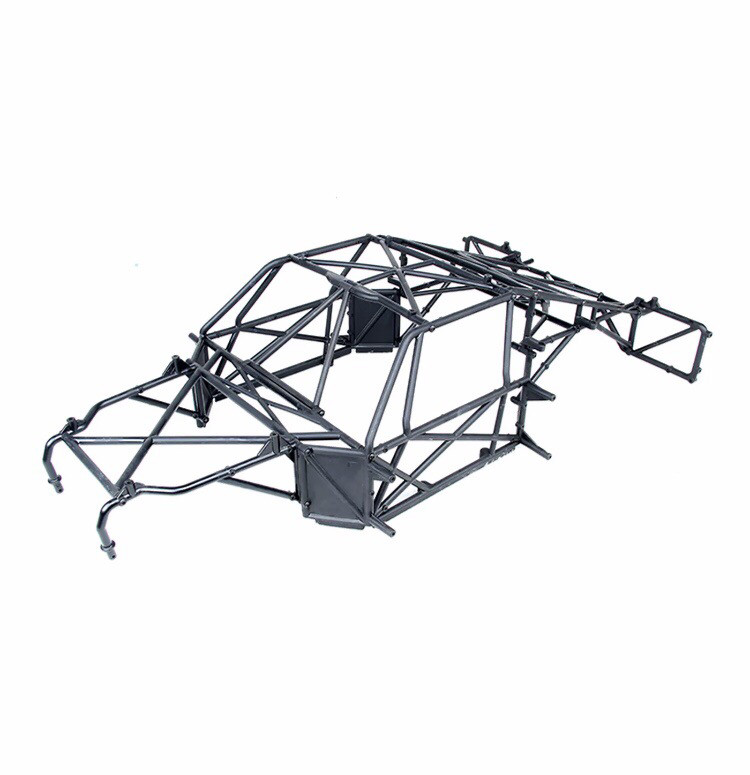 Kit Braccio Anteriore In Nylon Rosso Per Losi 5ive T - Ricambio TSRC Per Modellini RC