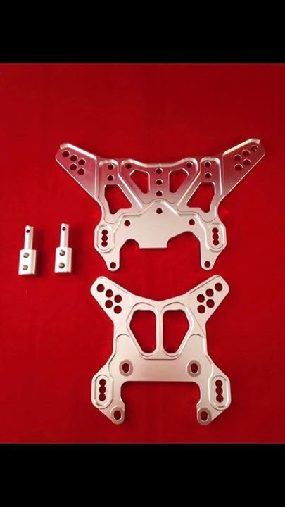 LOSI 5ive T Shock Stivali, Supporto Molla, Albero, Kit Palla, Corpo, Tappo, Pistola, Regolatore - Foto 2