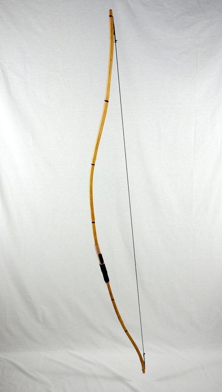 Japanese Kyudo Samurai Yumi Bow Bamboo Backed Hickory Japanese Kyudo Samurai Yumi Bow Bamboo Backed Hickory