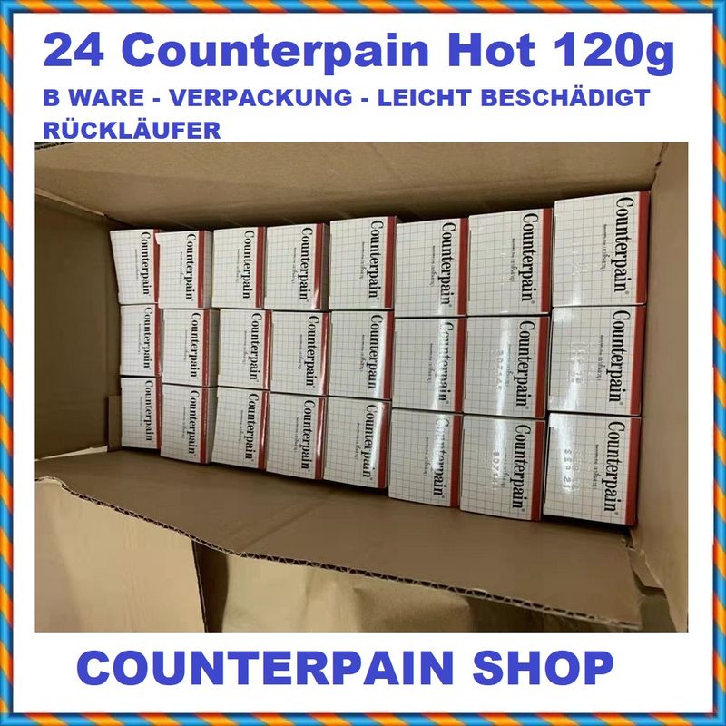 24 X Counterpain Hot 120g