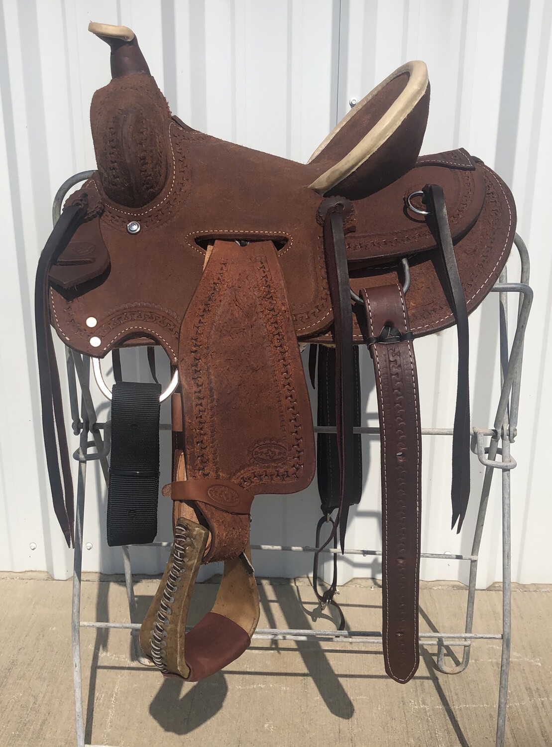 Kid’s Buckaroo Saddle Heart O Texas Available in 10inch 12inch and 13