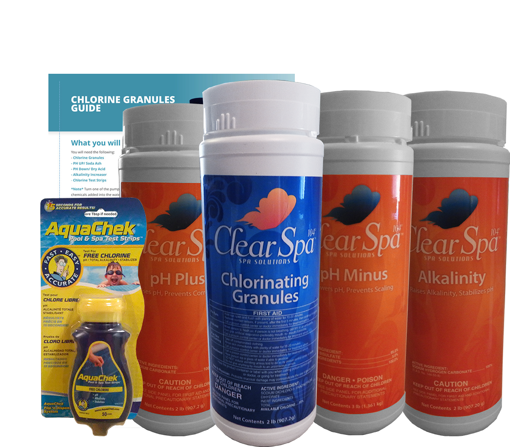 Chlorine Chemical Kit BASIC Clear Spa