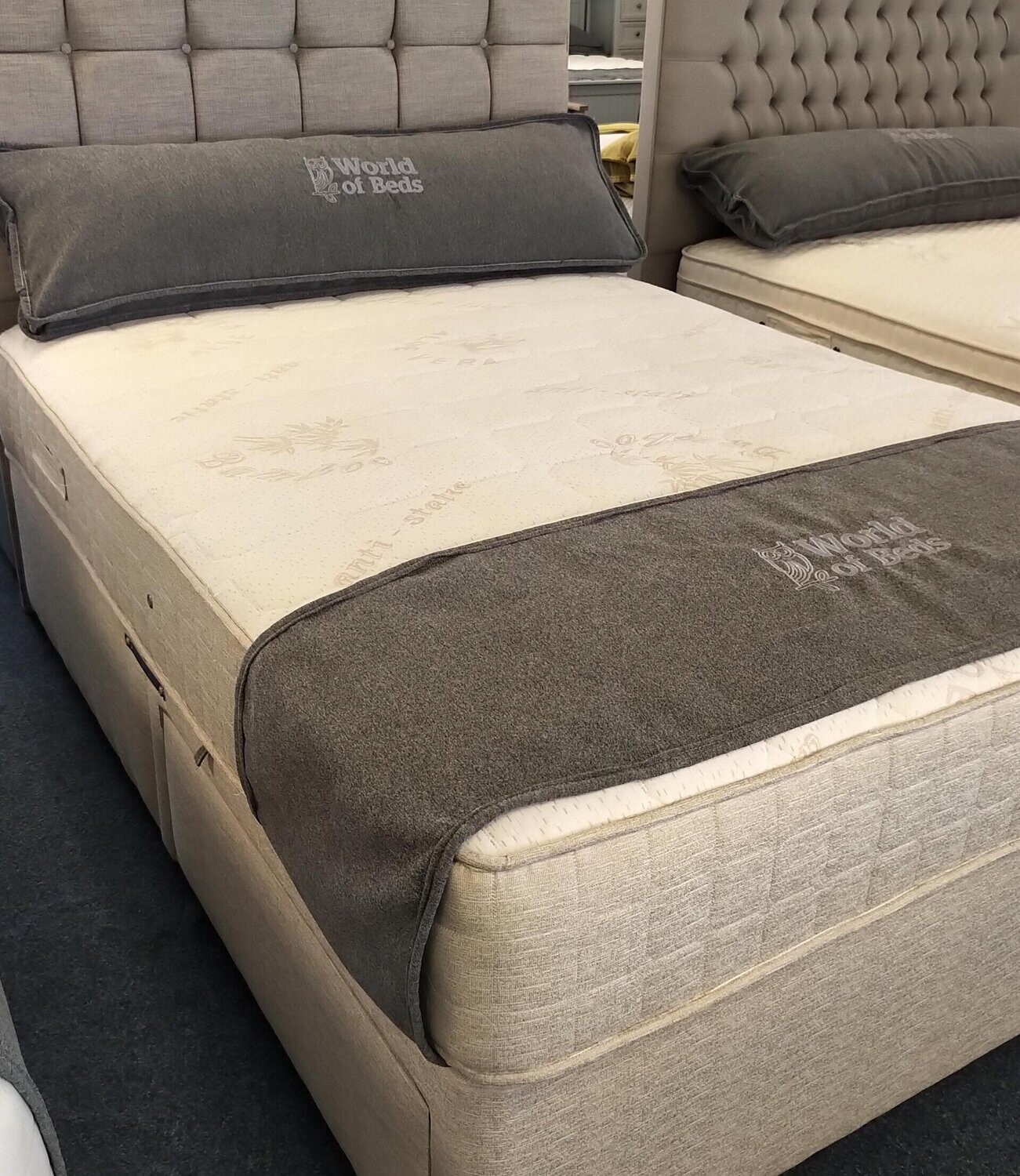 Aloe Vera 1200 Pocket Spring and Memory Foam No Turn Mattress