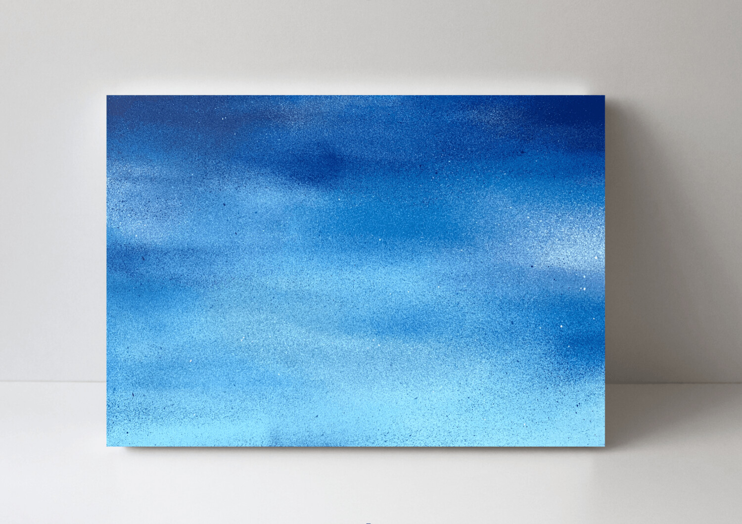 Blue Sky Faded Background