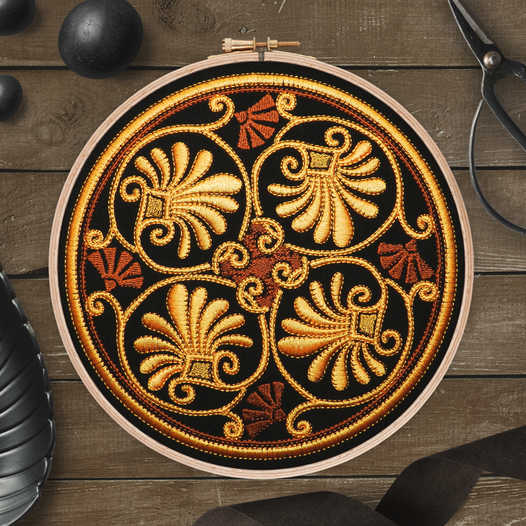 Vintage Greek Ornaments and Motifs Royal Present Embroidery machine embroidery designs online