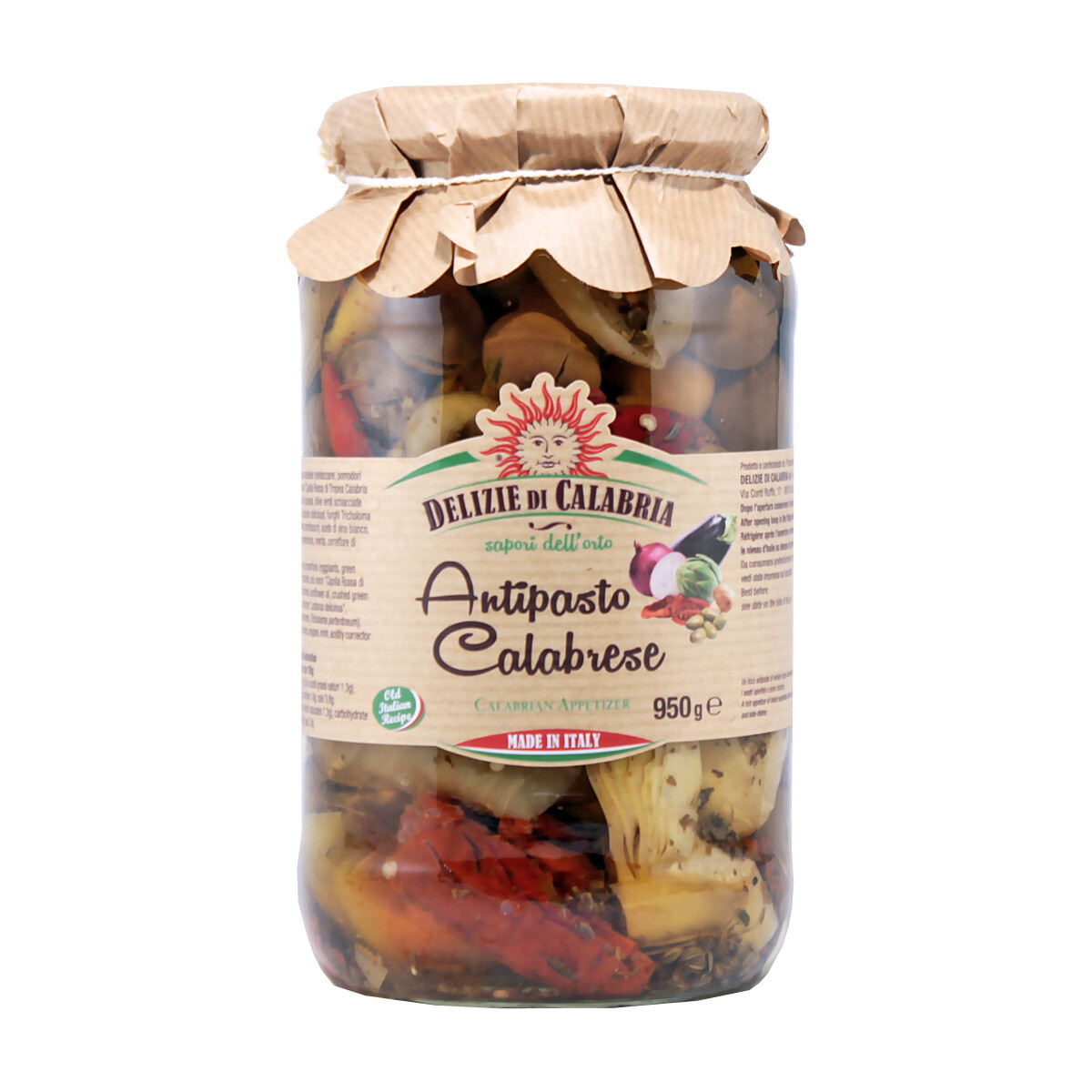 Calabrian Antipasto alkuruoka Calabrian Antipasto DELIZIE DI