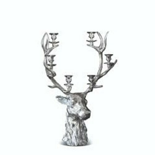 Culinary Concepts Large Stag Head 6 Taper Candle Holder (SG6CHLDR)