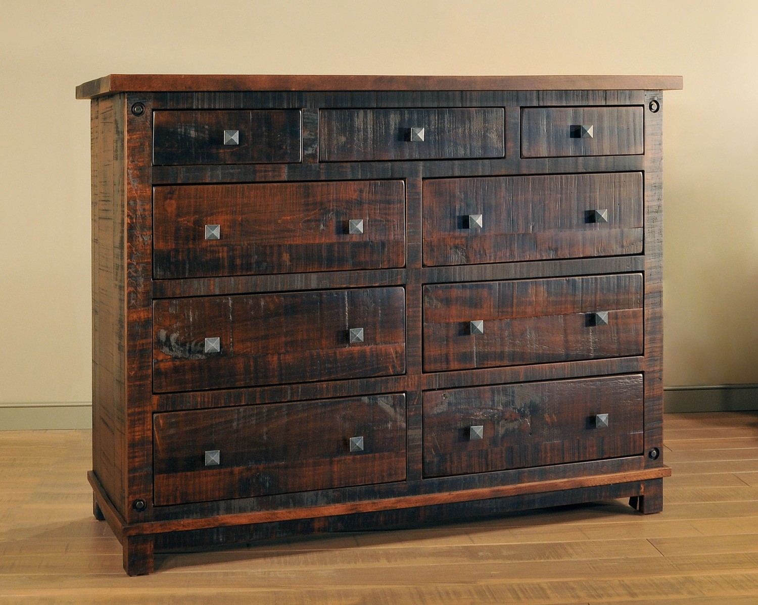 Muskoka Dresser by Ruff Sawn Amish Solid Wood Fine Amish Furniture
