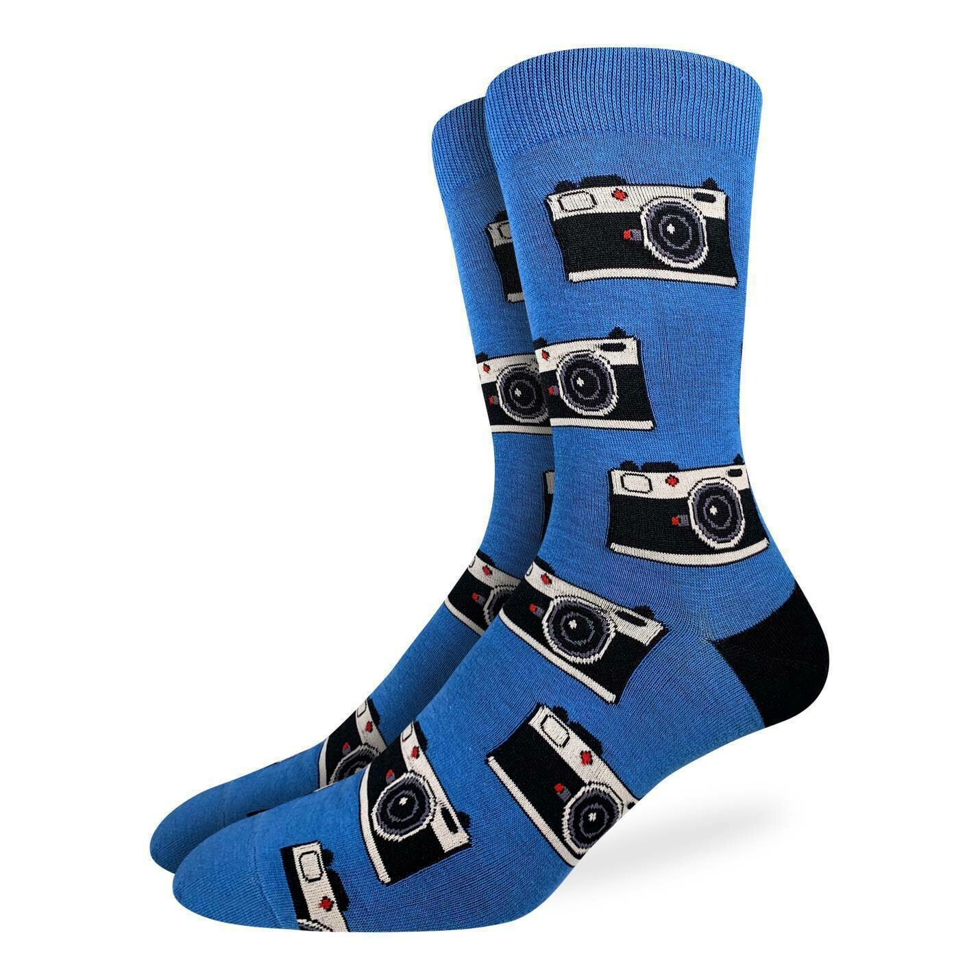Cameras Socks in 2 sizes Purple Moose Sock Company