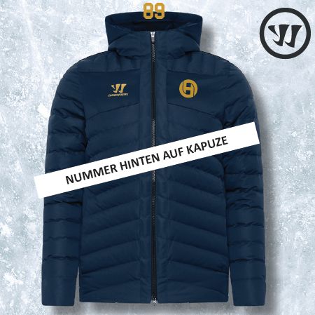 Winterjacke Aurum Navy/Gold Senior