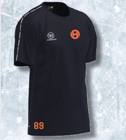 T-Shirt TT CF Navy/Orange Senior
