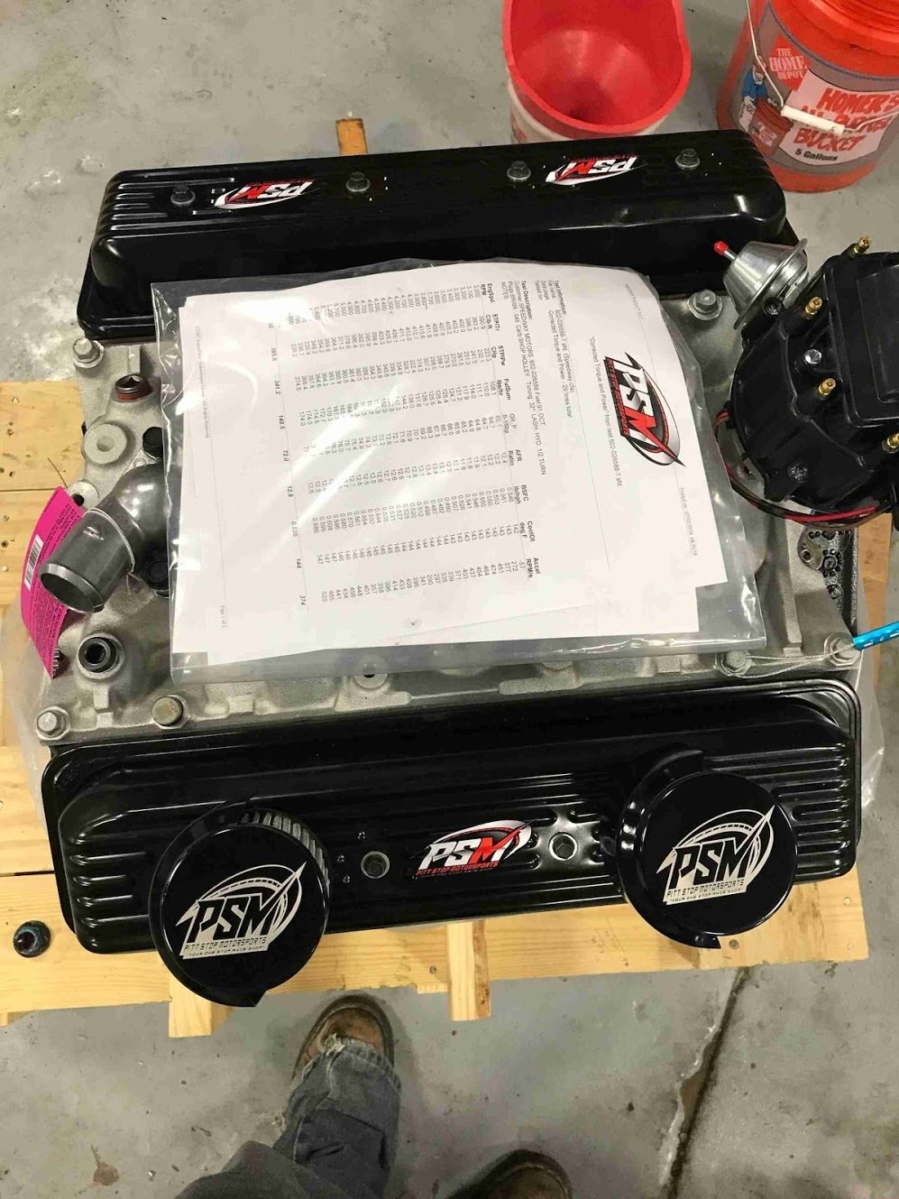 PSM Fully Dressed and Dynoed, IMCA Sealed 602 Crate Engine